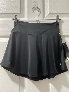 adidas Black Athletic Skirt with Price Tag
